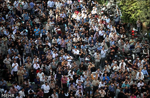 دعای روز عرفه در تهران