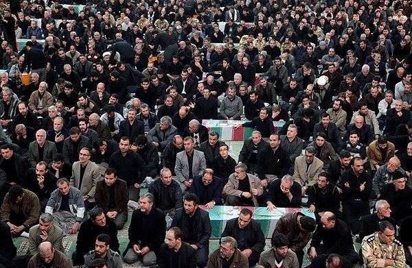وداع و تشییع 45 شهید گمنام در تبریز