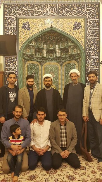 حجت الاسلام علی سرلک در مسجد ایرانیان موسکو